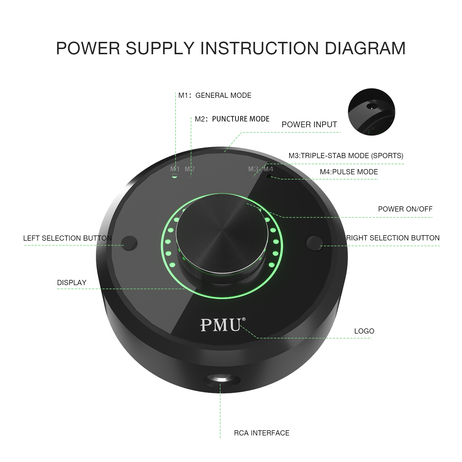 Multifunction Power Supply (Round)